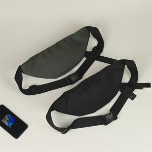 2025년 신상 남성용 스포츠 캐주얼 크로스백 패셔너블 숄더백 백팩 체스트백 레저 웨이스트백 폴리에스터 소재 지퍼 클로저 단색