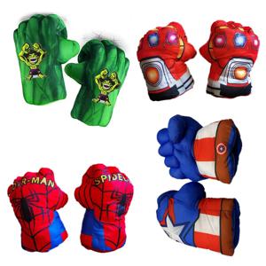어린이 헐크 글러브 슈퍼히어로 폼 복싱 글러브 소년 소녀 역할극 의상 할로윈 공연 카니발 파티용
