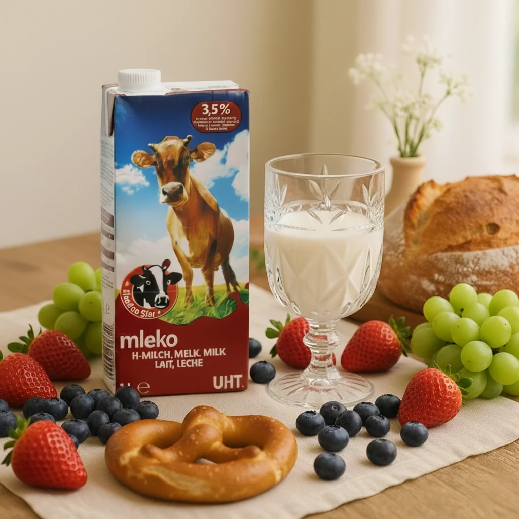 폴란드 바르트밀크  수입 멸균우유 매도우스타 3.5% 6팩 (1박스)