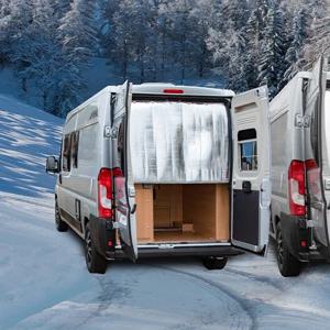 피아트 두카토 X250/X290 푸조 박서 시트로엥 릴레이 모델용 모터홈용 후면 도어 단열 커튼 1개 (2패널 디자인)