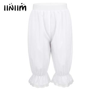 키즈 소녀 Victorian Pantaloons Costume 경량 Octoberfest 느슨한 레이스 트림 Bloomers Bloomers 반바지 Steampunk 댄스 의상