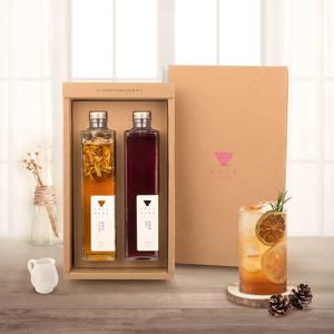 쌍계명차 허니플라워 대형청 2입세트(도라지+오미자)