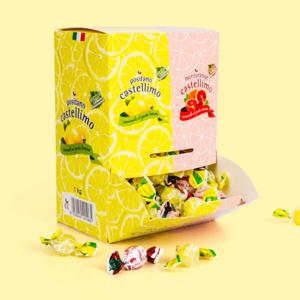 카스텔리모 포지타노 레몬사탕+모로오렌지1KG 캔디믹스 대용량