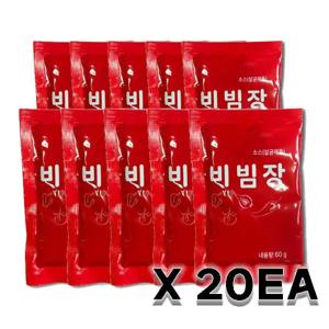 앰제이 비빔장 60g x20개
