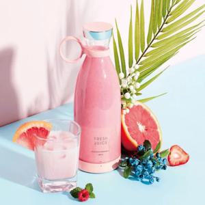 신선한 주스, 차가운 음료, 캠핑용 내구성 플라스틱, 여름용 주서기에 사용되는 충전식 휴대용 주서기, 빠르게 얼음 분쇄.