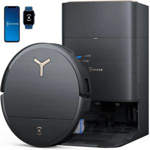 브랜드 뉴 에코백스 디봇 X9 프로 옴니 로봇 진공청소기 및 물걸레 - 블라스트 ™   16,600Pa 흡입력, OZMO 롤러 즉시 자동 세척 걸레질, Z