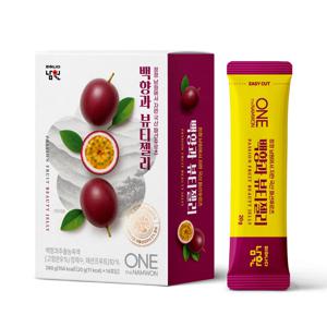 백향과와 식물성콜라겐이 들어간 남원 뷰티젤리 간식 패션후르츠 20g  14포