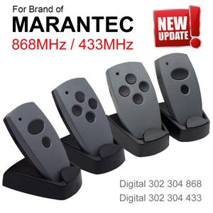 복제 차고 문 원격 Marantec 868 MHz / 433MHz 디지털 D302 D304 D313 433 D323 D382 D384 131 868 명령 211 212 214 221