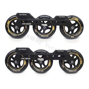 인라인 스피드 스케이트 프레임, 스케이트 베이스 및 휠 R5, MATER F1 팬 포함, 스피드 스케이팅 타이어, 110mm, 125mm, 125 110, 3X110mm, 3X125mm