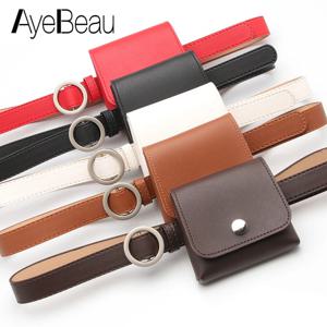 여성용 휴대폰 소형 패니 웨이스트백, 미니 팩 벨트 지갑 파우치, 바나나 밸리 레이디 소녀 엉덩이 캥거루 웨이스트백