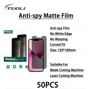 TUOLI TL-1812P 안티 스파이 TPU 하이드로겔 휴대폰 매트 프라이버시 시트, 168 필름 절단기용 화면 보호기, 180x120mm