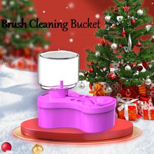 페인트 브러시 클리너(배수 기능 포함) 페인트 브러시 세척기 수채화 펜 세척 도구(아크릴, 수채화, 수성 페인트용)