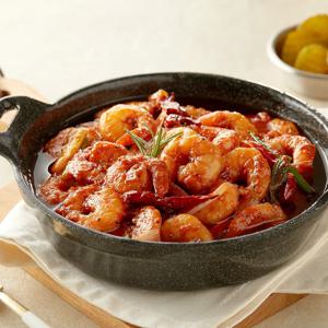 5분완성 원팩 레드 감바스/오일감바스