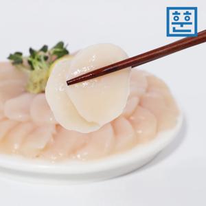 [훈훈수산] 북해도 관자 횟감 가리비관자 살 게아지살 부드럽고 쫄깃한 식감 버터구이용 호타데