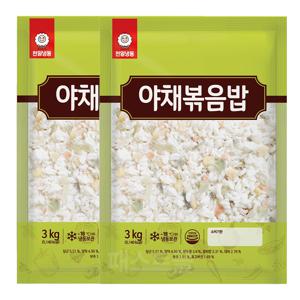 천일냉동 야채 볶음밥 3kg 2개