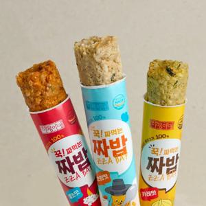 꾹! 짜먹는 진짜 간편한 짜밥 80gx9팩 부터 순한맛/땡초맛/카레맛 국내산 돼지고기,쌀100% HACCP인증 간편식 완벽한 한끼! 한손에 쏙!