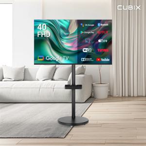 무빙큐빅스 블랙에디션 40인치 FHD 삼탠바이미 퍼스트 셋트 이동식 스마트TV 삼텐바이미 중소바이미 스탠바이미