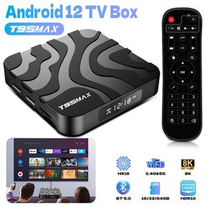 T95 MAX Allwinner H618 스마트 TV 박스 안드로이드 12 2.4G/5G 듀얼 Wifi 쿼드 코어 8GB16GB32GB64GB 8K 울트라 HD 미디어 플레이어 셋톱 박스