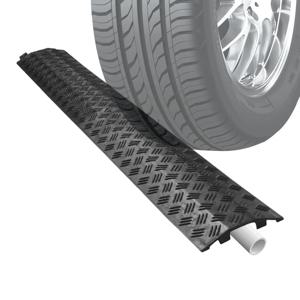 드라이브 오버 케이블 보호대 보행로 전력선 보호대 방수 보도 속도 감속대 케이블 램프 도로 진입로 아스팔트용