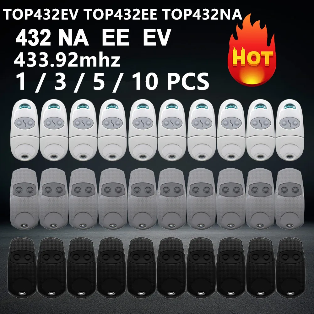 TOP 433.92MHz 차고 문 리모컨 (TOP 432EV 432EE 432NA 434EV 434EE 434NA TOP432EV TOP432EE TOP432NA 호환)