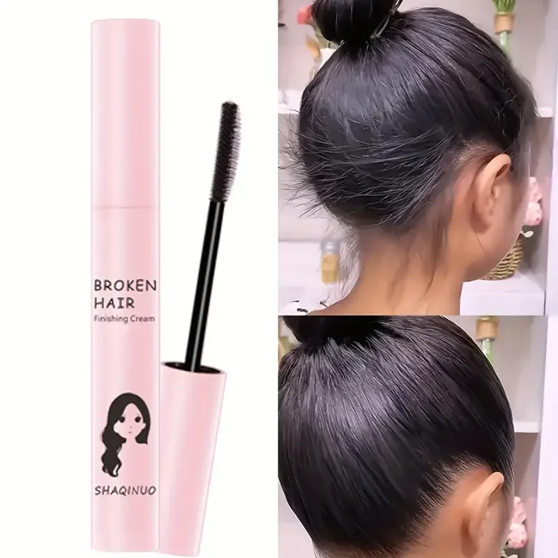 1pcs 브로큰 헤어 필 피니싱 스틱 헤어 스타일링 왁스-쉬운 적용, 곱슬머리 컨트롤 및 프레쉬 홀드, 모든 헤어 타입에 적합