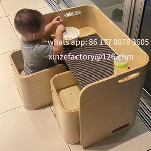 맞춤형 어린이용 테이블과 의자 세트, 학습용 테이블 어린이 책상 간단한 가정용 책상