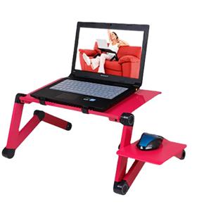 알루미늄 합금 노트북 책상, 접이식 테이블, 레이지 컴퓨터 책상, 사무실 침대 책상, 휴대용 부식 방지 알루미늄 합금 책상