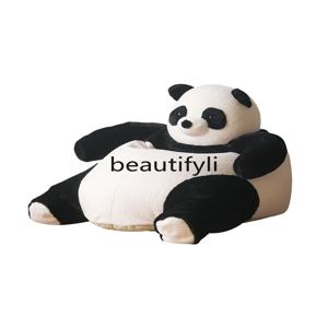 귀여운 만화 싱글 빈백, 유아 독서 공간 안락 의자, 어린이 게으른 소파