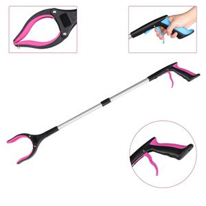 접이식 리처 피커 그리퍼 익스텐더 핸드 에이드 도구 임산부 노인을위한 휴대용 쓰레기 그래버 픽업 도구