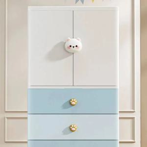 보관 캐비닛 어린이 옷장 주최자 휴대용 옷걸이 어린이 옷장 서랍 Penderie Enfant 룸 가구 MR50CW