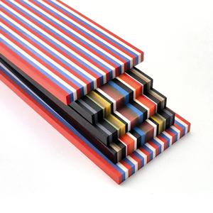 G10 소재 칼 손잡이 스케일 (캔디 패턴 및 국기 패턴) - 수제 및 DIY 칼 손잡이 제작용