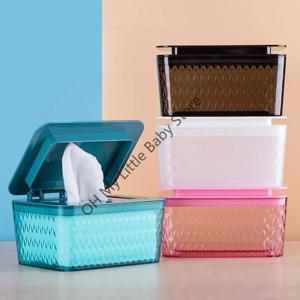 M76C 수분 씰 링이 있는 케이스용 미끄럼 방지 물티슈 디스펜서 티슈 보안 뚜껑 방진 물티슈 홀더 홈 오피스 냅킨