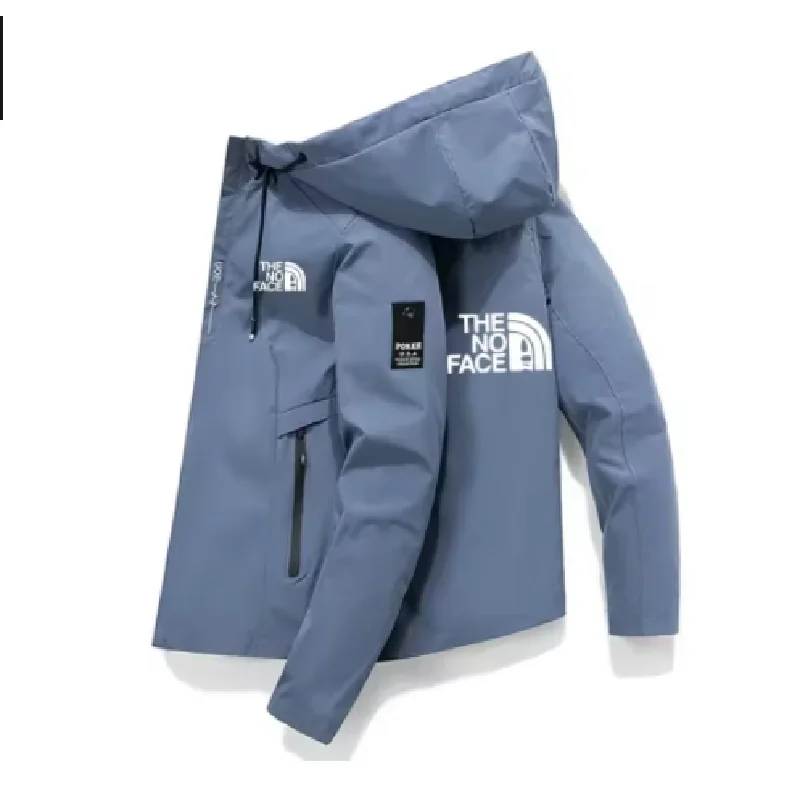 2025 봄가을 남성용 아웃도어 스포츠 코트 탑 방풍 지퍼 재킷 캐주얼 고품질 후드 야구 재킷