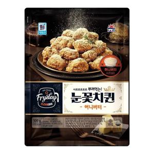 대림 프라이데이 눈꽃치퀸 허니버터 320g 치킨