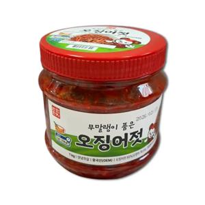 반찬단지 무말랭이품은 오징어젓 1kg (PET)