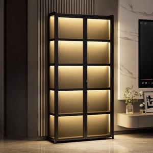 식당 가구 정리 보관 캐비닛 바 코너 캐비닛 거실 주류 캐비닛 바 선반 벽 와인 장식