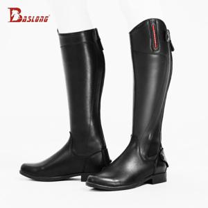 바슬롱 가죽 승마 부츠, 승마용 부츠, 기사 부츠, 탄력성 승마 부츠, 남녀 승마 장애물 부츠 266.4cm 롱마 장비