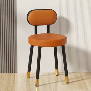 홈 라이트 럭셔리 다이닝 테이블과 의자 홈 통기성 의자 크리 에이 티브 다이닝 의자 소프트 포장 의자 침실 드레싱 의자