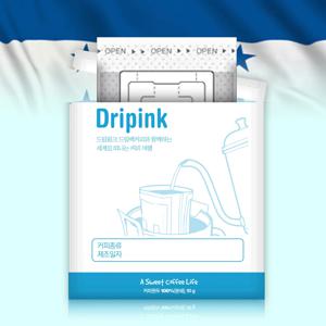 드립핑크 온두라스 10g x 30봉 드립백커피 티백 커피백 부드러운산미 오렌지 카카오 카라멜