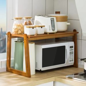 주방 선반 조리대 양념 선반 전자레인지 선반 접시 양념 보관 선반 용품 가정용 다용도