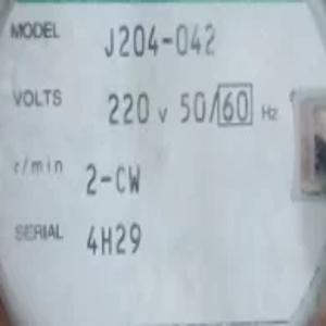 새로운 소형 모터 J204-042(3PCS)