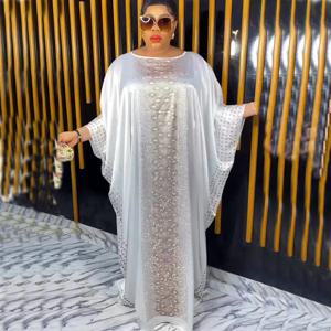 여성용 아프리카 전통 드레스, 아프리카 의상, Dashiki Ankara 의상 가운, Abayas 로브, 무슬림 카프탄 맥시 롱 원피스, 2024