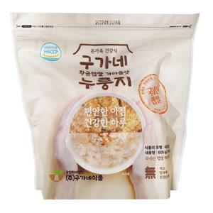 구가네식품 황금햅쌀 가마솥맛 누룽지 600g