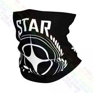 스타 시티즌 로고 넥 게이터 반다나 스카프 페이스 마스크 여름 방풍 여름 낚시