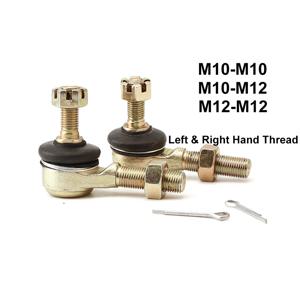 M10 M12 타이로드 볼 조인트 키트 50cc 70cc 90cc 110cc 125cc 150cc 200cc 250cc 300cc ATV 고 카트 쿼드 버기 4 륜차 부품