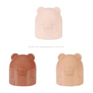 신생아 관리를위한 여행 크기의 베이비 파우더 디스펜서 케이스 플라스틱 저장 상자