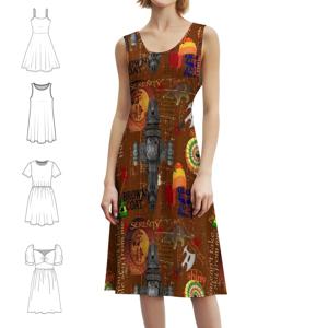 빅 댄 히어로즈 한국 스타일 캐주얼 드레스 여성용 심플 데일리 오피스 레이디 드레스 파이어플라이 세레니티 임플렉시티 커스텀 여성용