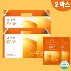 브이나인 국산 물없이 만든 NFC 늙은 호박즙  100mLx25포,2박스