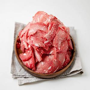 한우투뿔 1++ 짜투리  1kg(불고기&국거리용)