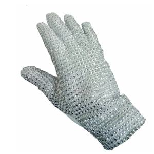 롤 플레잉 수제 모조 다이아몬드 스파클링 콘서트 장갑